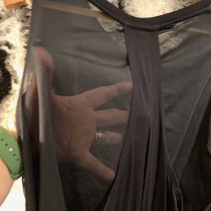 Sexy Livi Active Black Long Tank Top 18/20